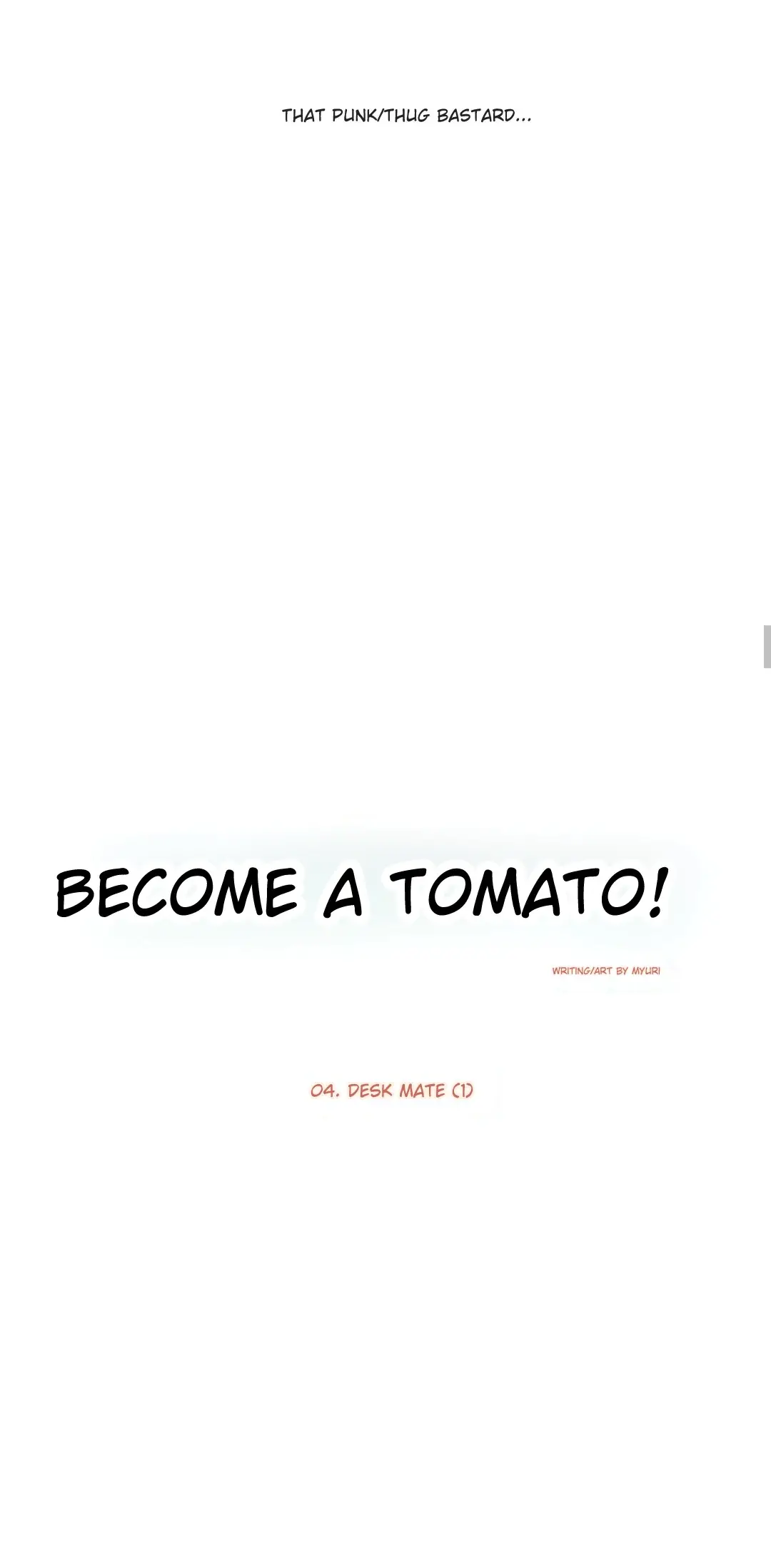 Read Become a Tomato! Manga Online