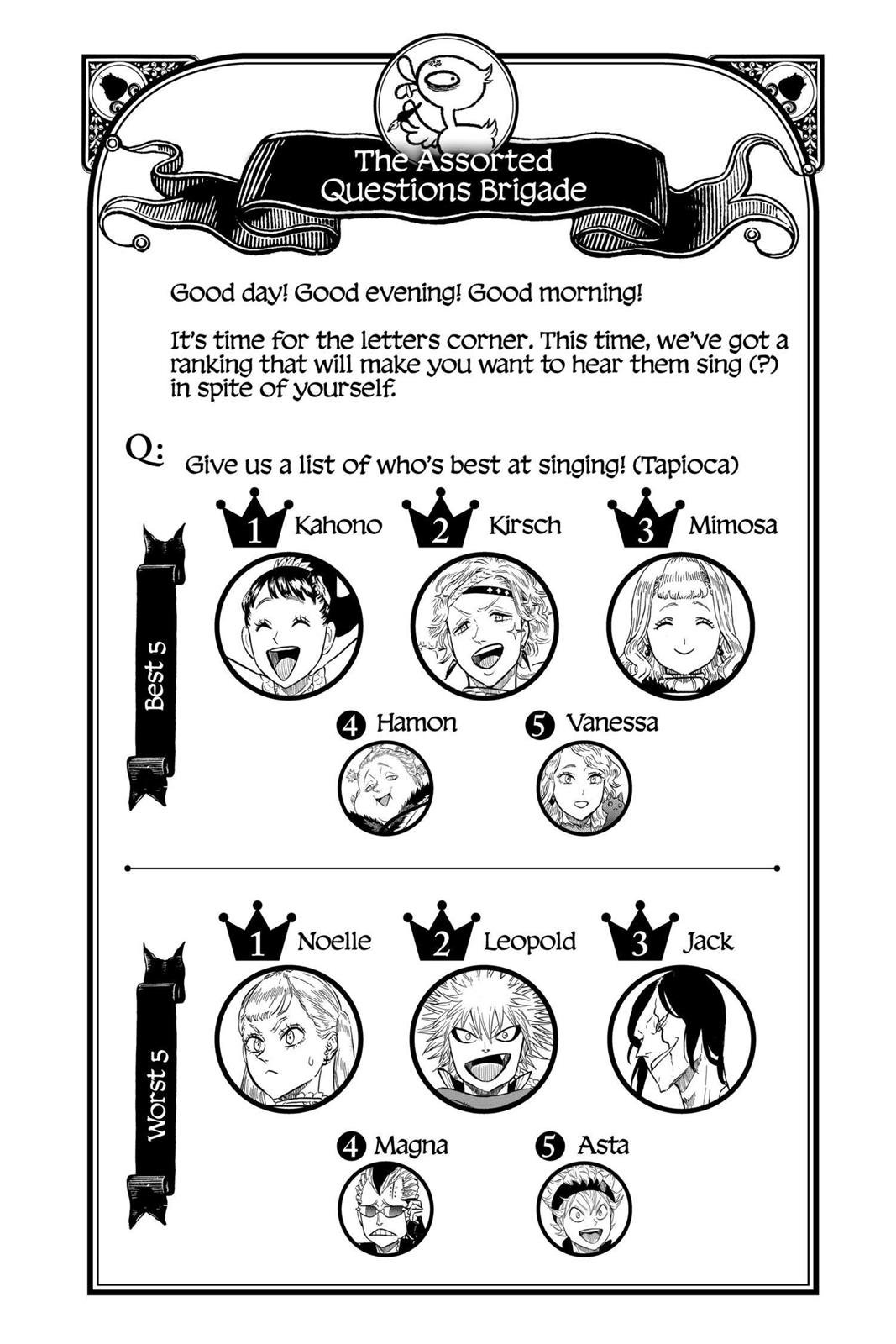 Read Black Clover Manga Online