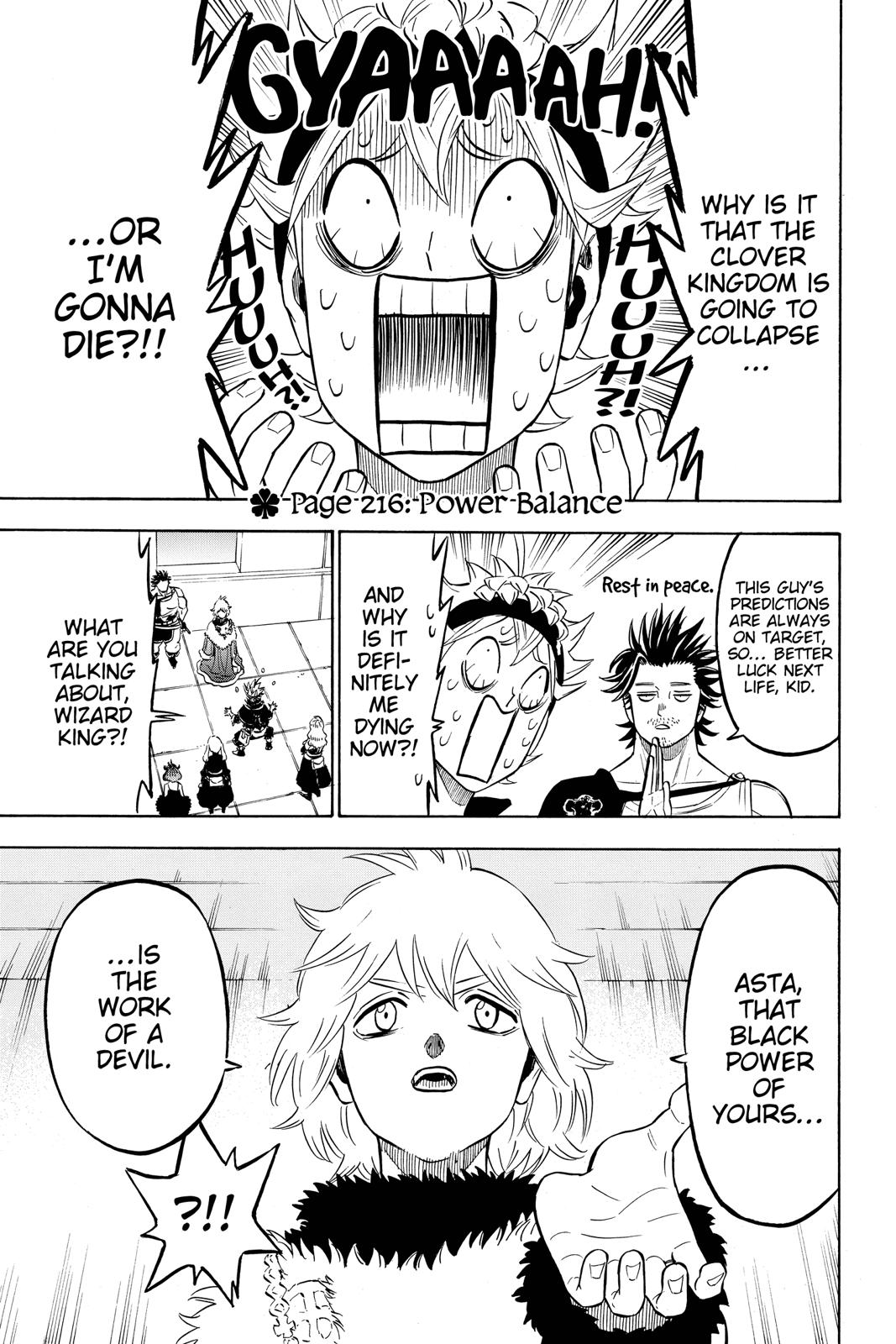 Read Black Clover Manga Online