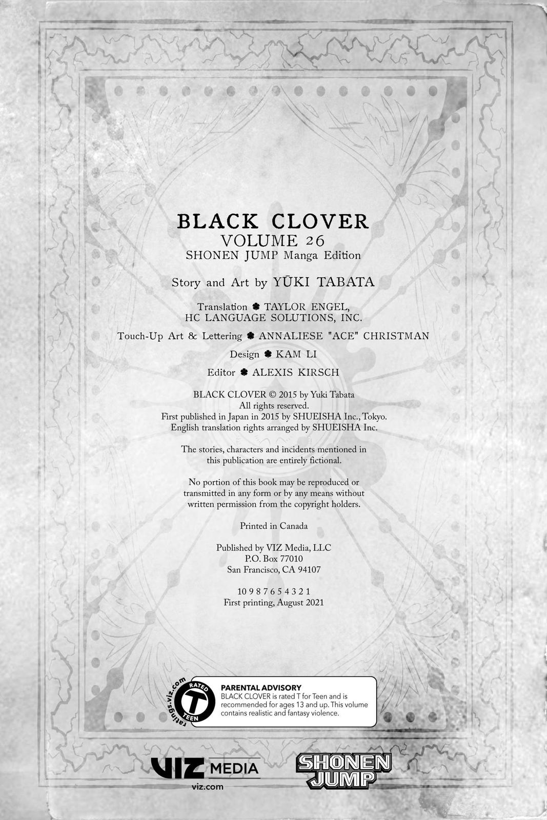 Read Black Clover Manga Online