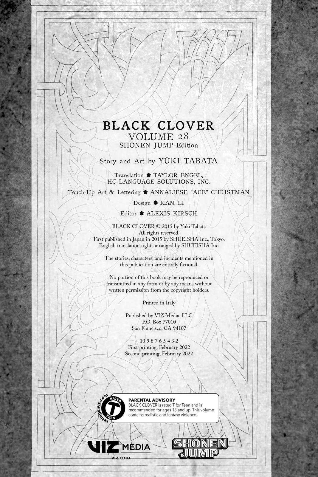 Read Black Clover Manga Online