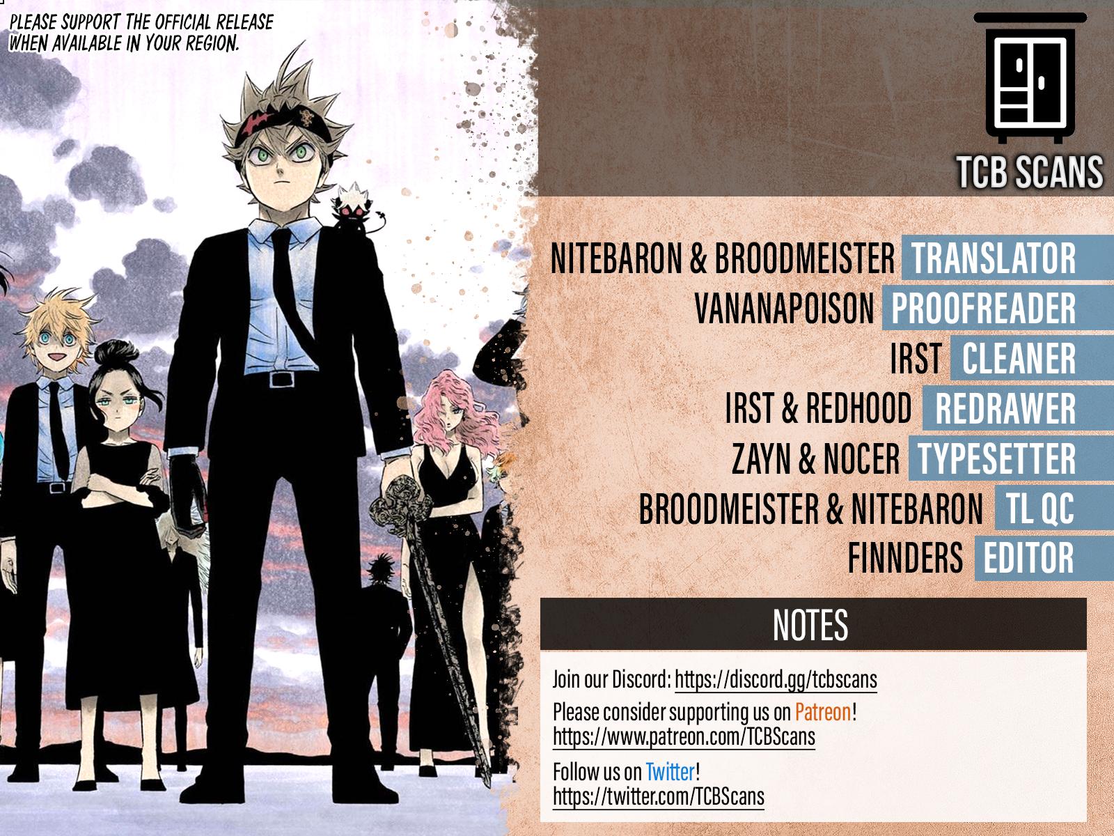 Read Black Clover Manga Online