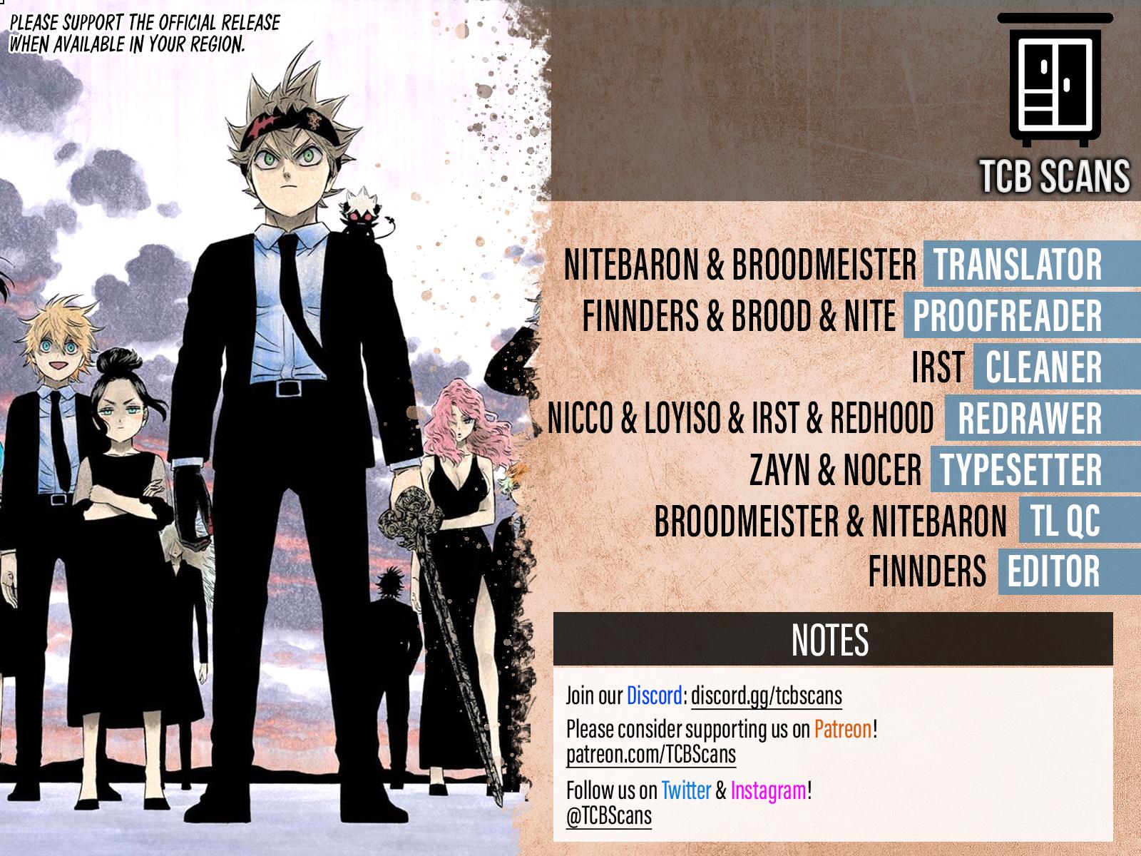 Read Black Clover Manga Online