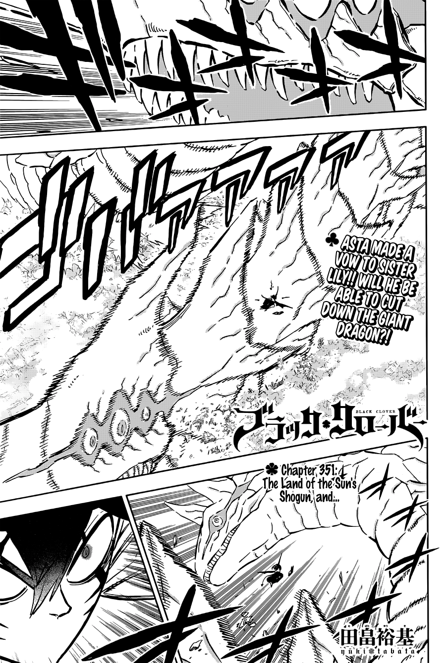 Read Black Clover Manga Online