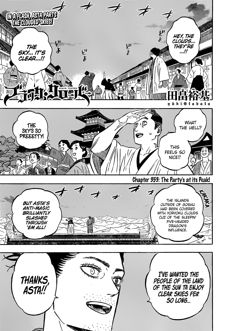 Read Black Clover Manga Online