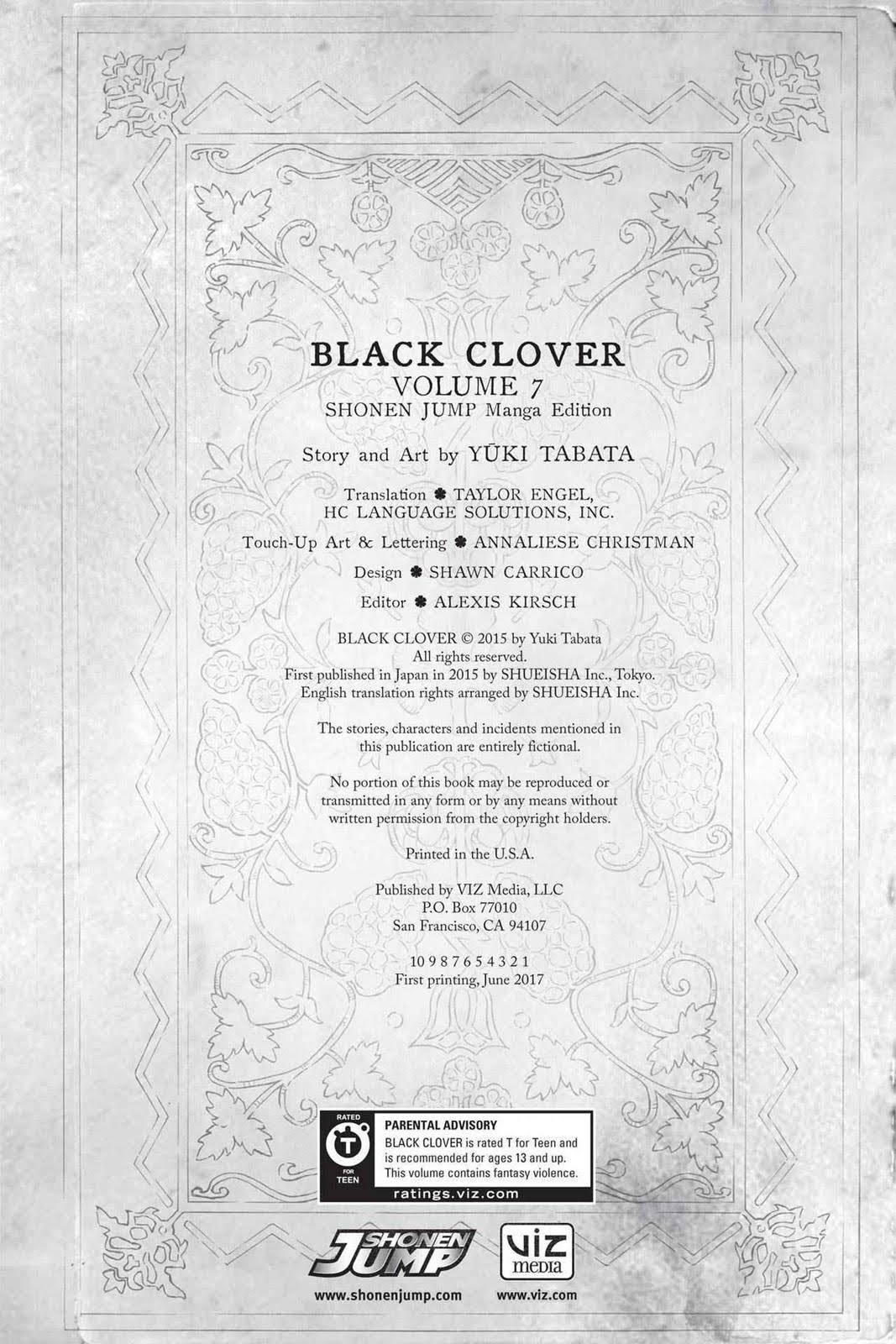 Read Black Clover Manga Online