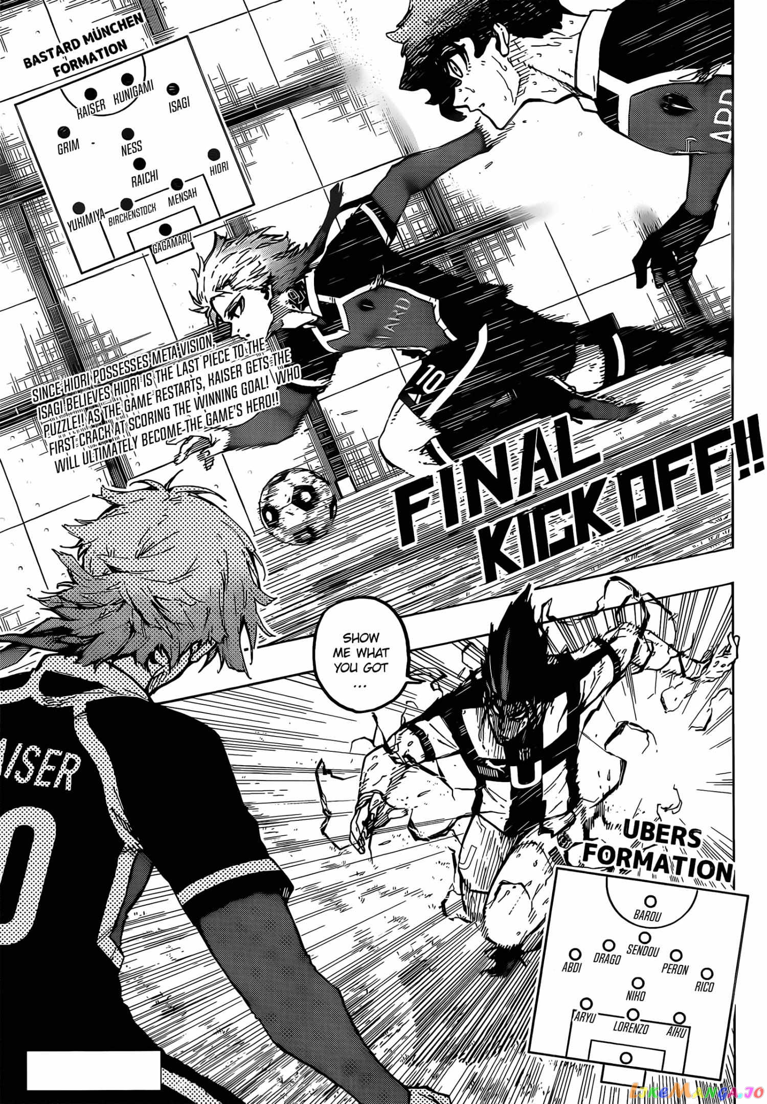Read Blue Lock Manga Online