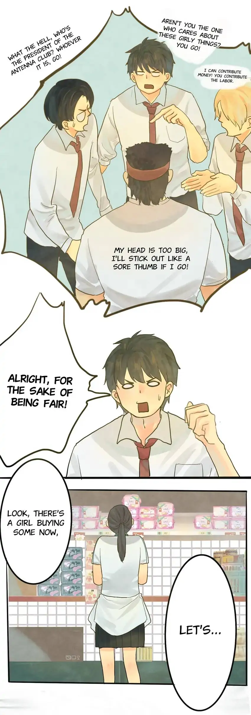 Read Can't Be Friends With Girls Manga Online