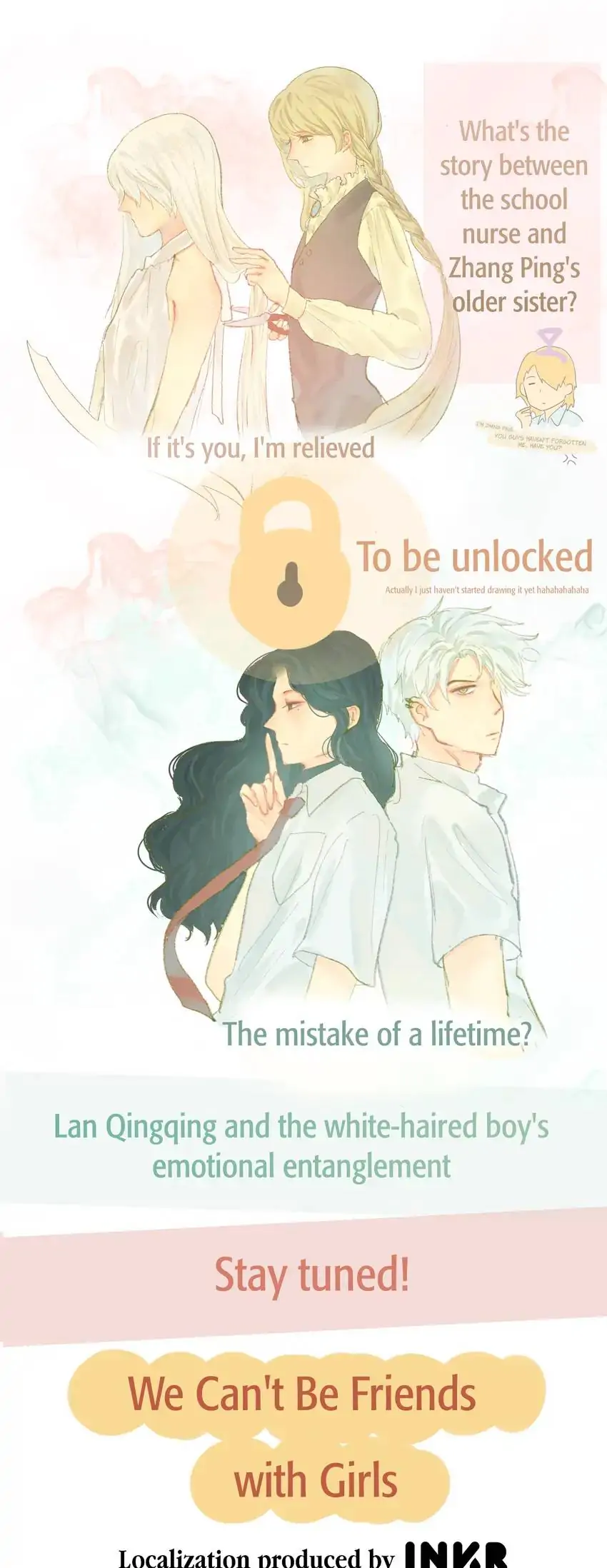 Read Can't Be Friends With Girls Manga Online
