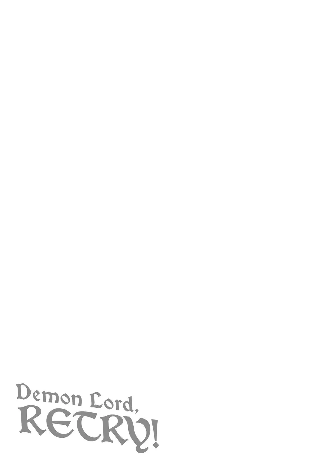 Read Demon Lord, Retry! Manga Online