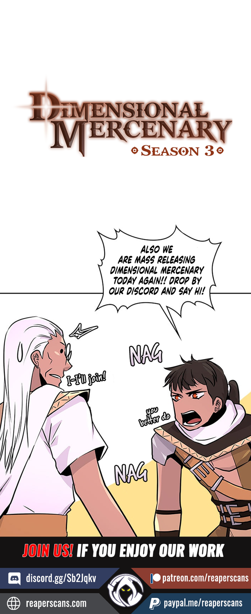 Read Dimensional Mercenary Manga Online