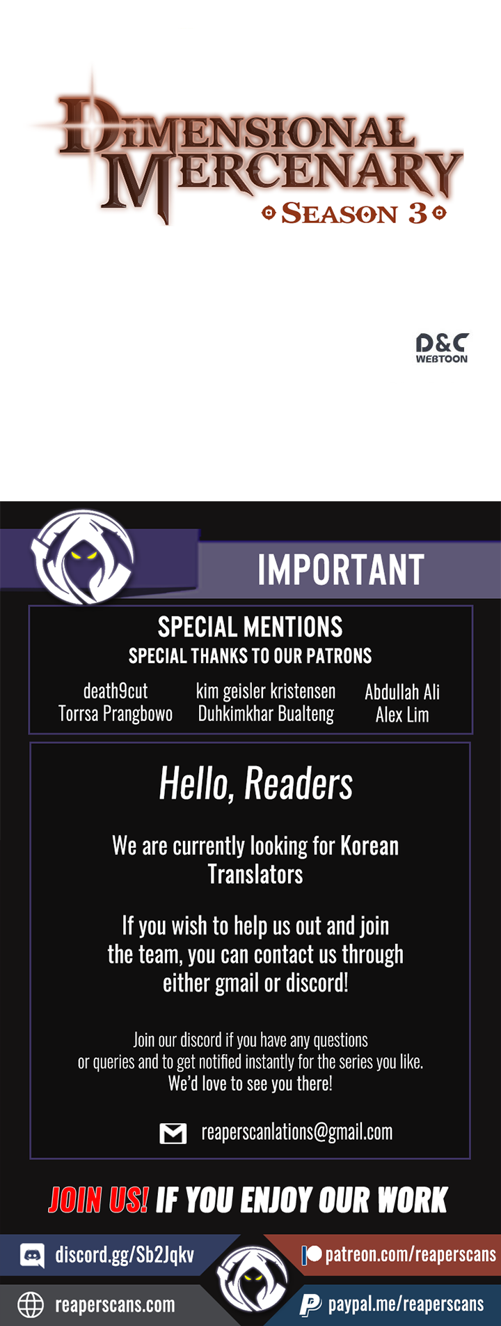 Read Dimensional Mercenary Manga Online