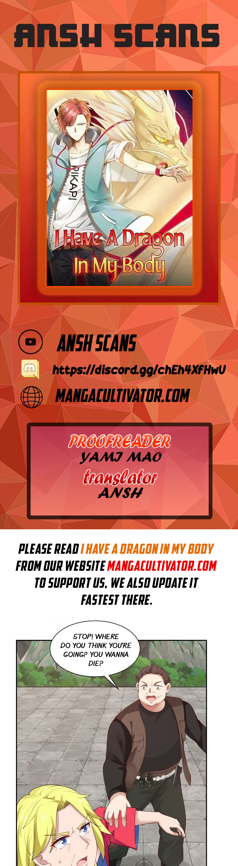 Read Dragon In My Body Manga Online