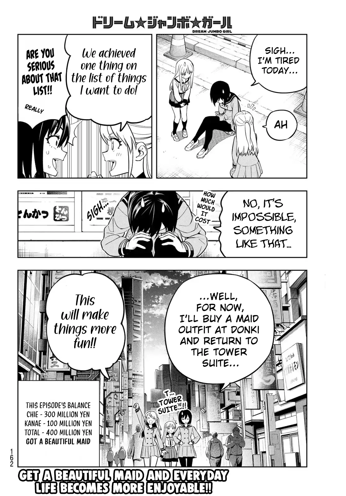 Read Dream Jumbo Girl Manga Online