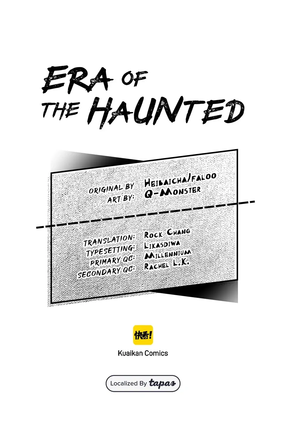 Read Era of the Haunted Manga Online