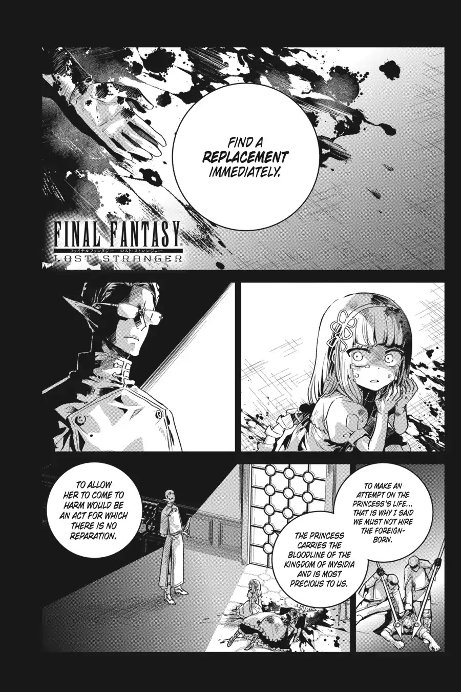Read Final Fantasy  Lost Stranger Manga Online