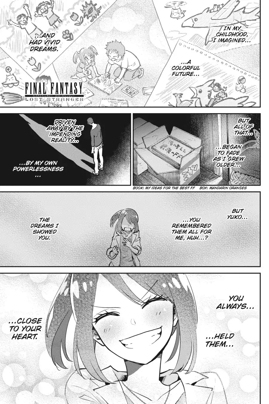 Read Final Fantasy  Lost Stranger Manga Online
