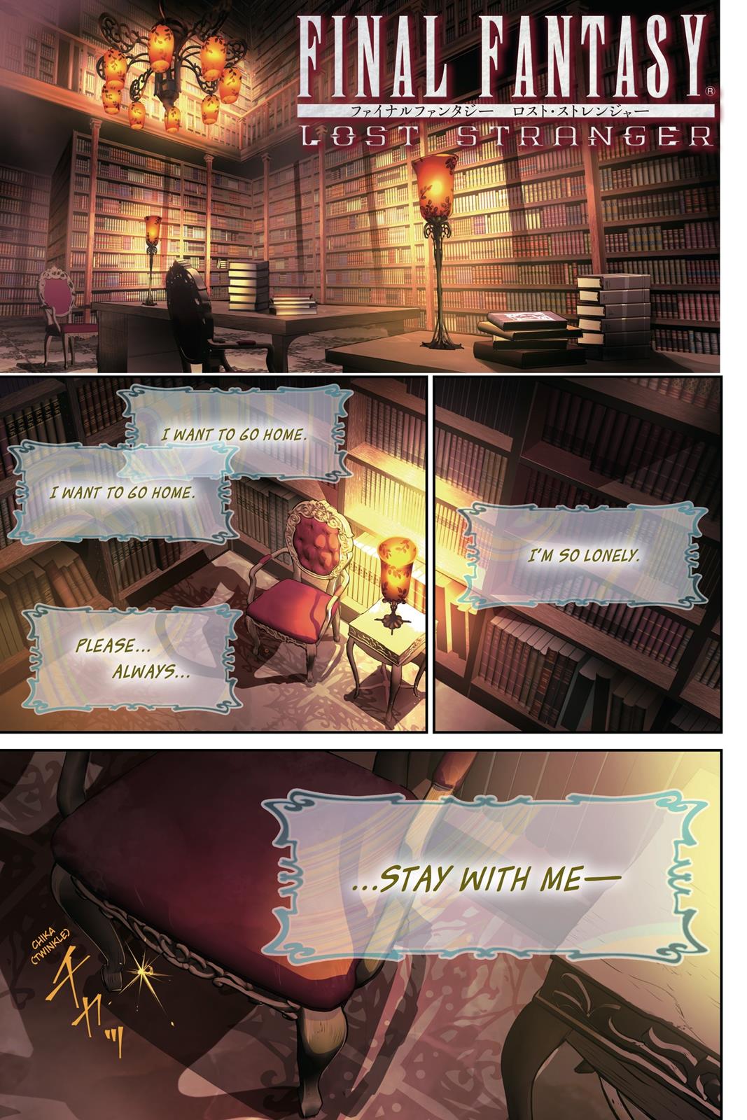 Read Final Fantasy  Lost Stranger Manga Online