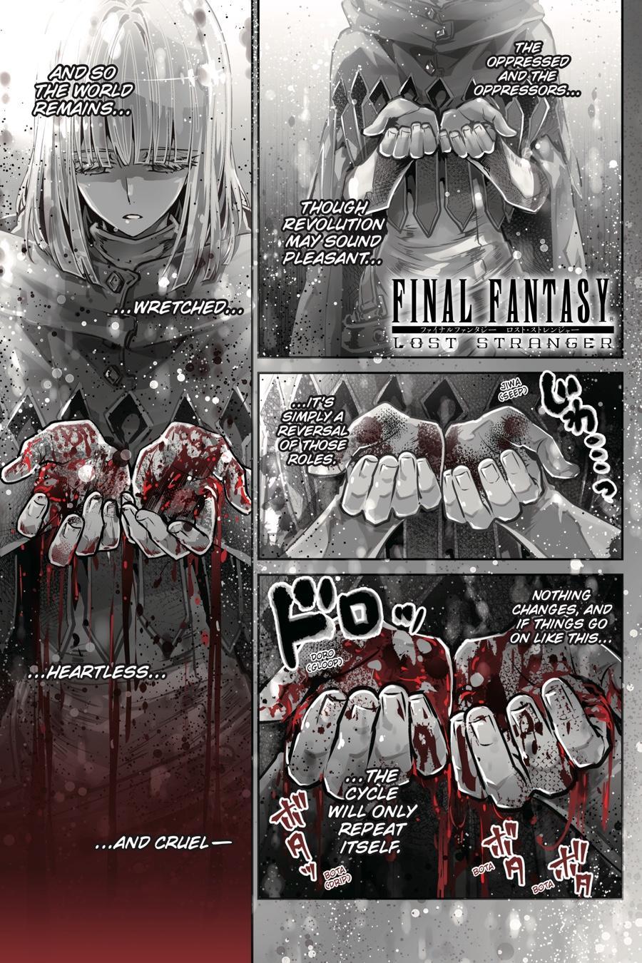 Read Final Fantasy  Lost Stranger Manga Online