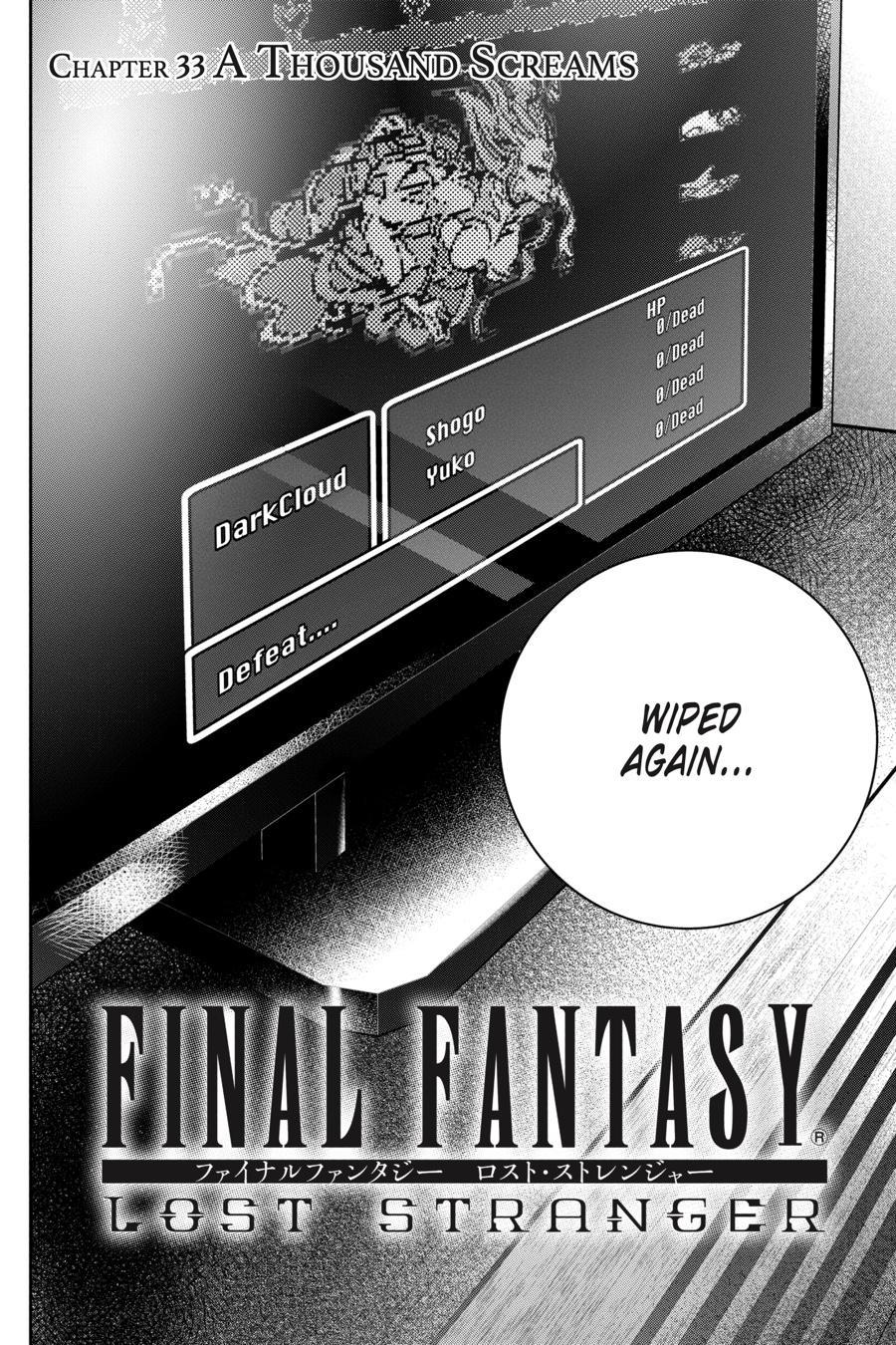 Read Final Fantasy  Lost Stranger Manga Online