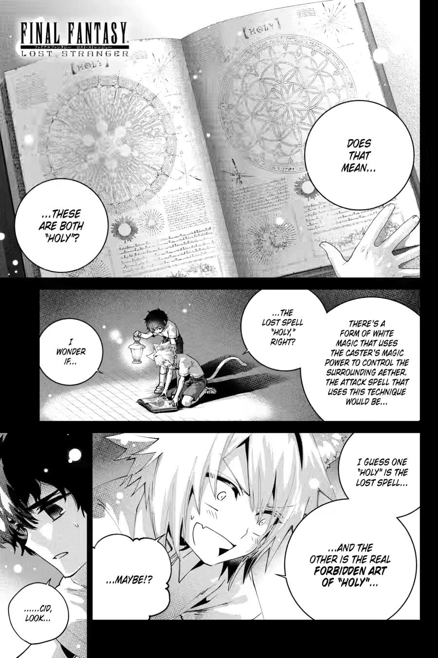 Read Final Fantasy  Lost Stranger Manga Online