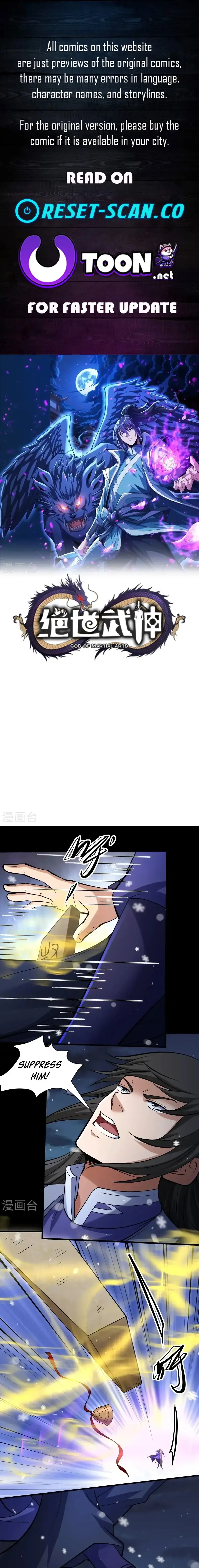 Read God of Martial Arts Manga Online