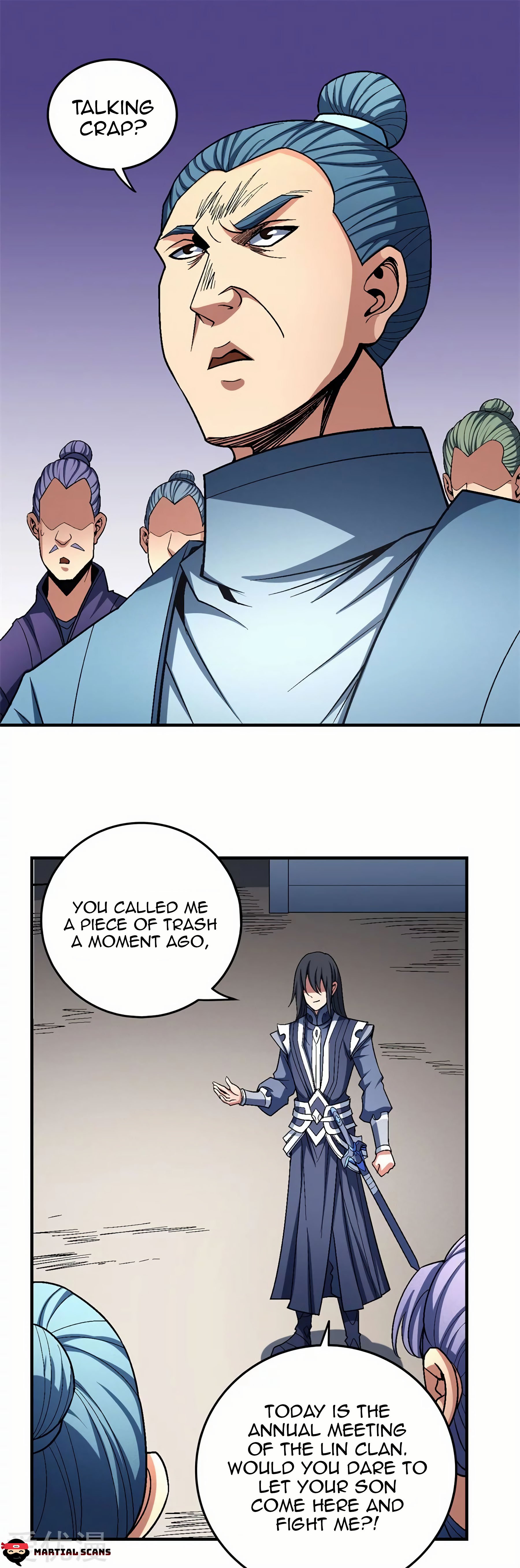Read God of Martial Arts Manga Online