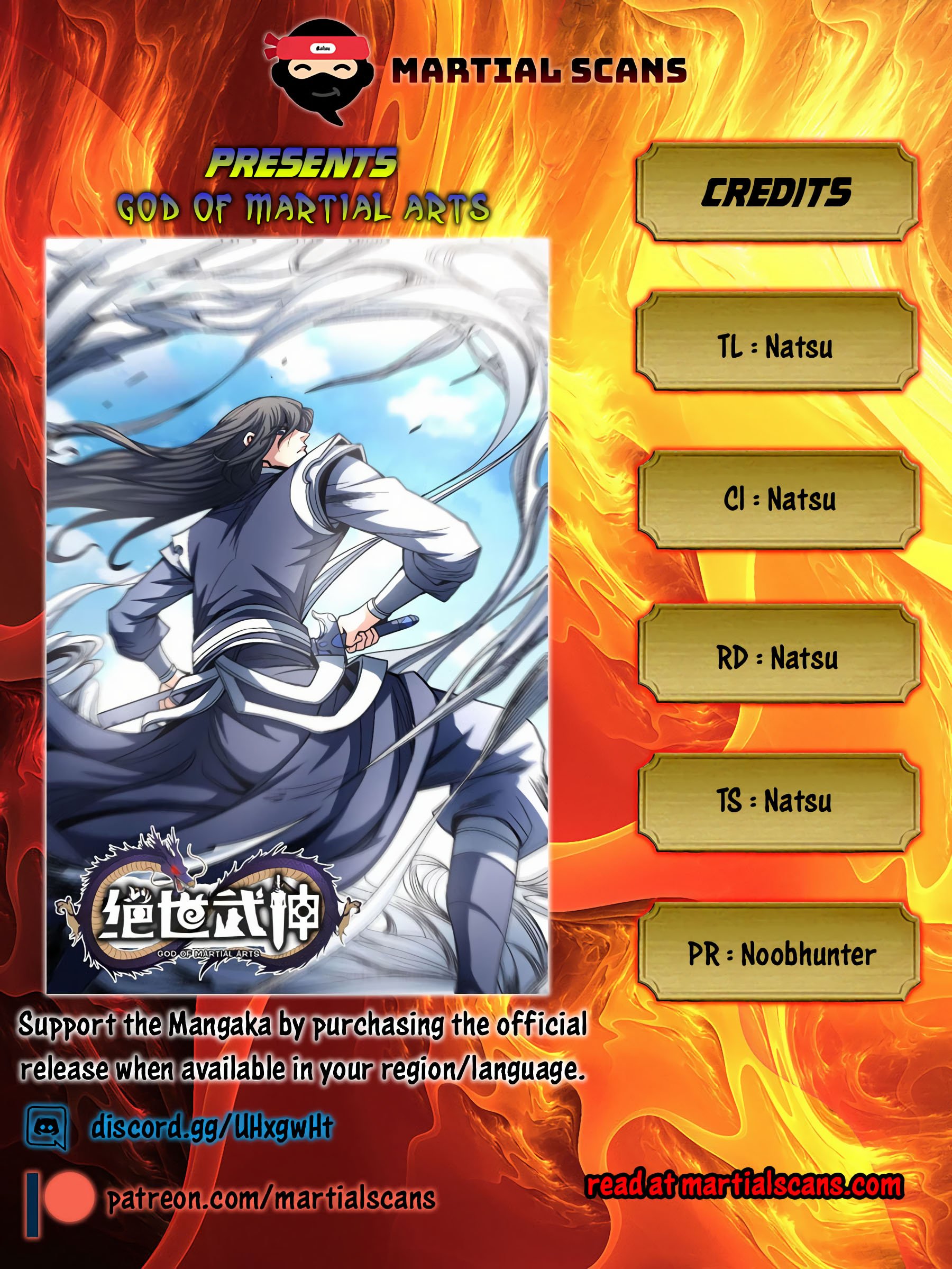 Read God of Martial Arts Manga Online