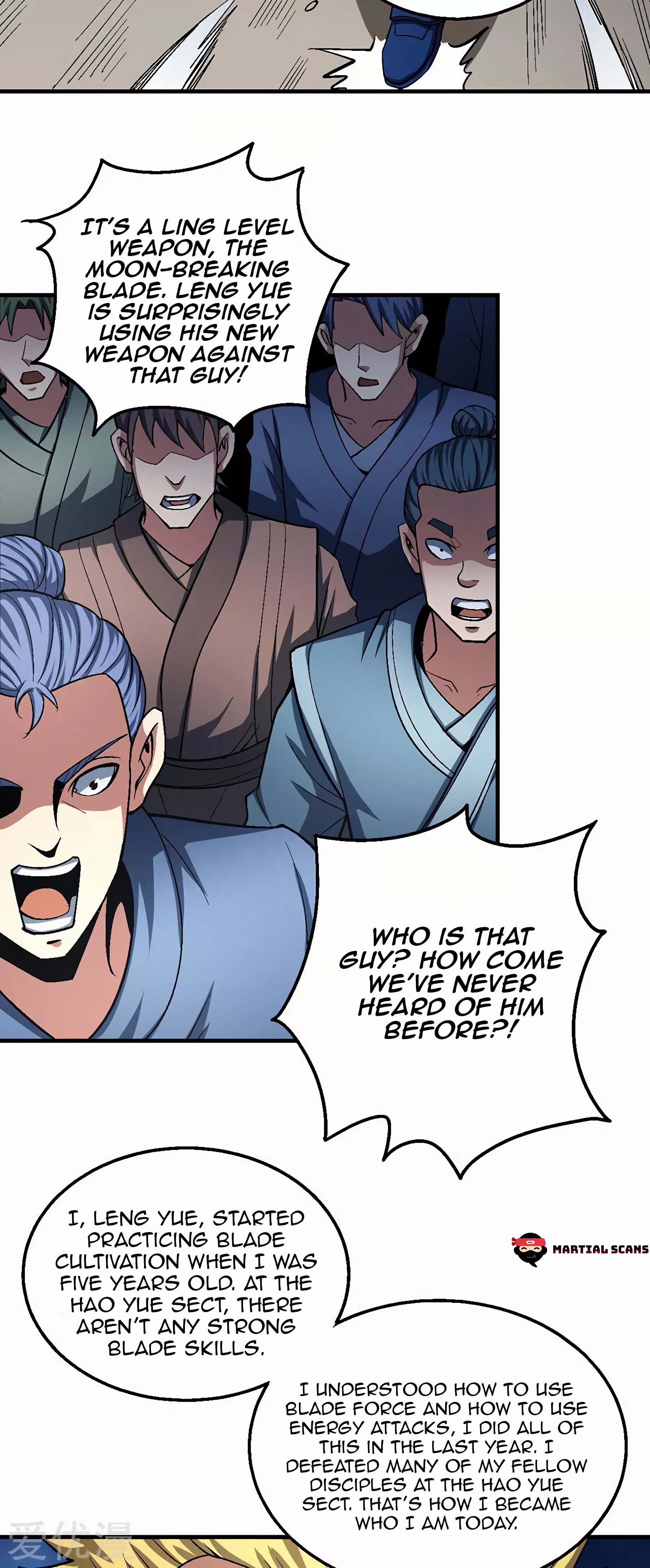 Read God of Martial Arts Manga Online