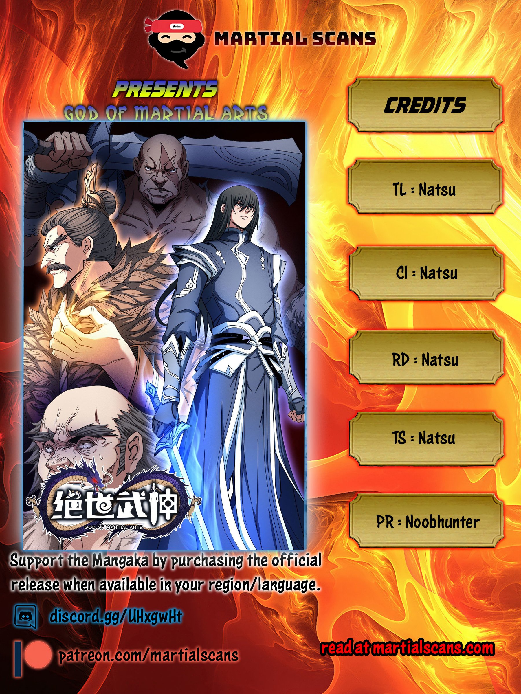 Read God of Martial Arts Manga Online