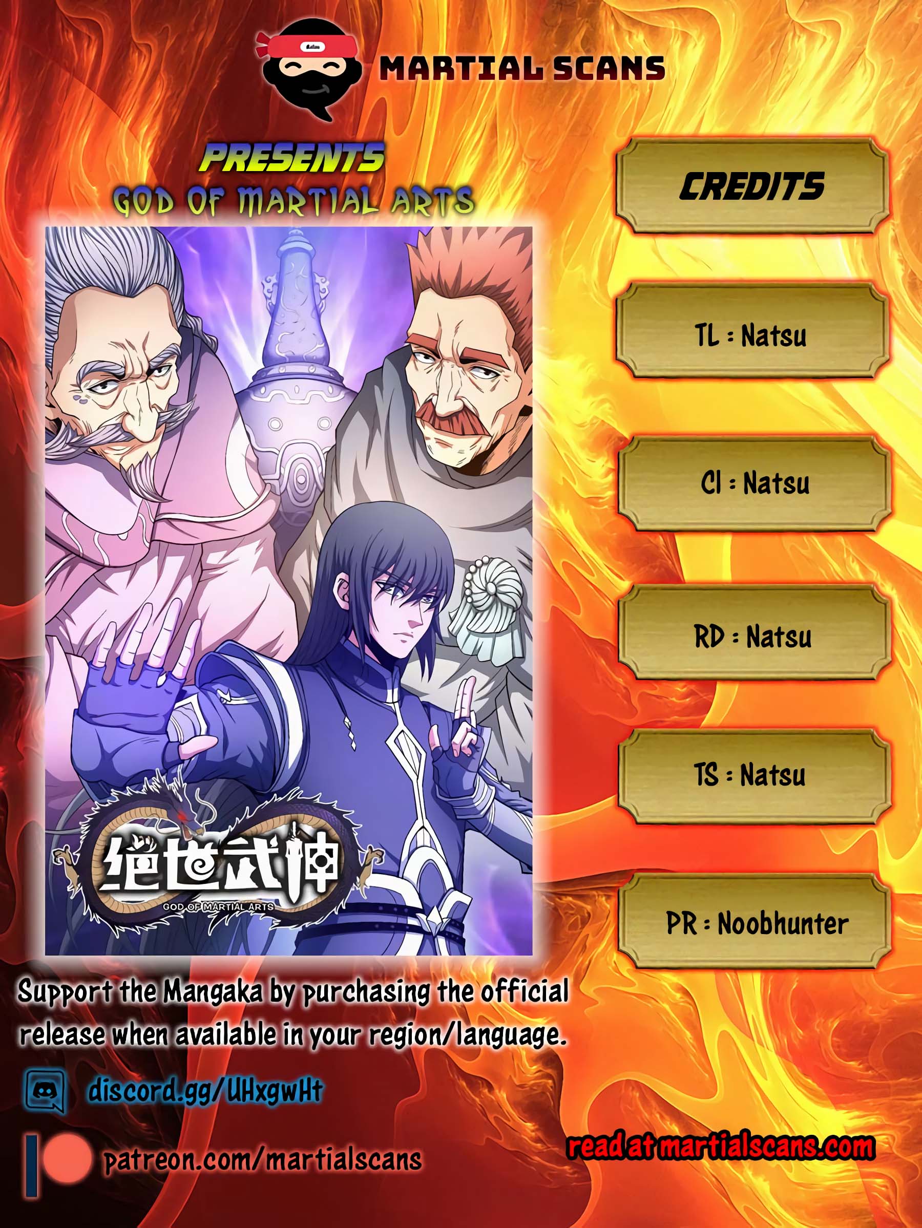 Read God of Martial Arts Manga Online