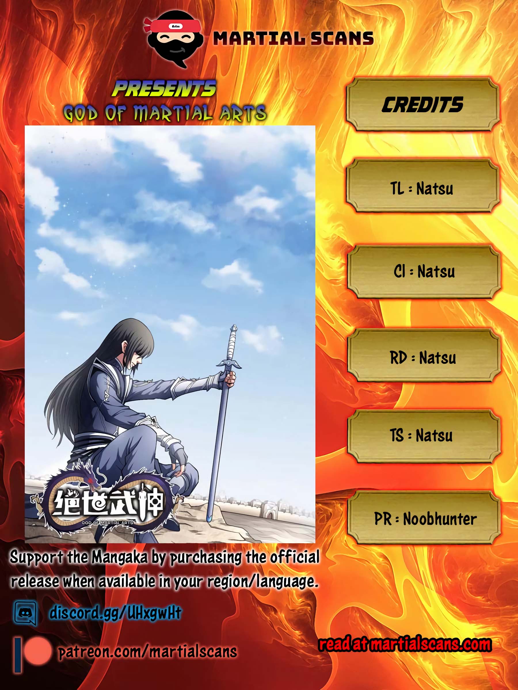 Read God of Martial Arts Manga Online