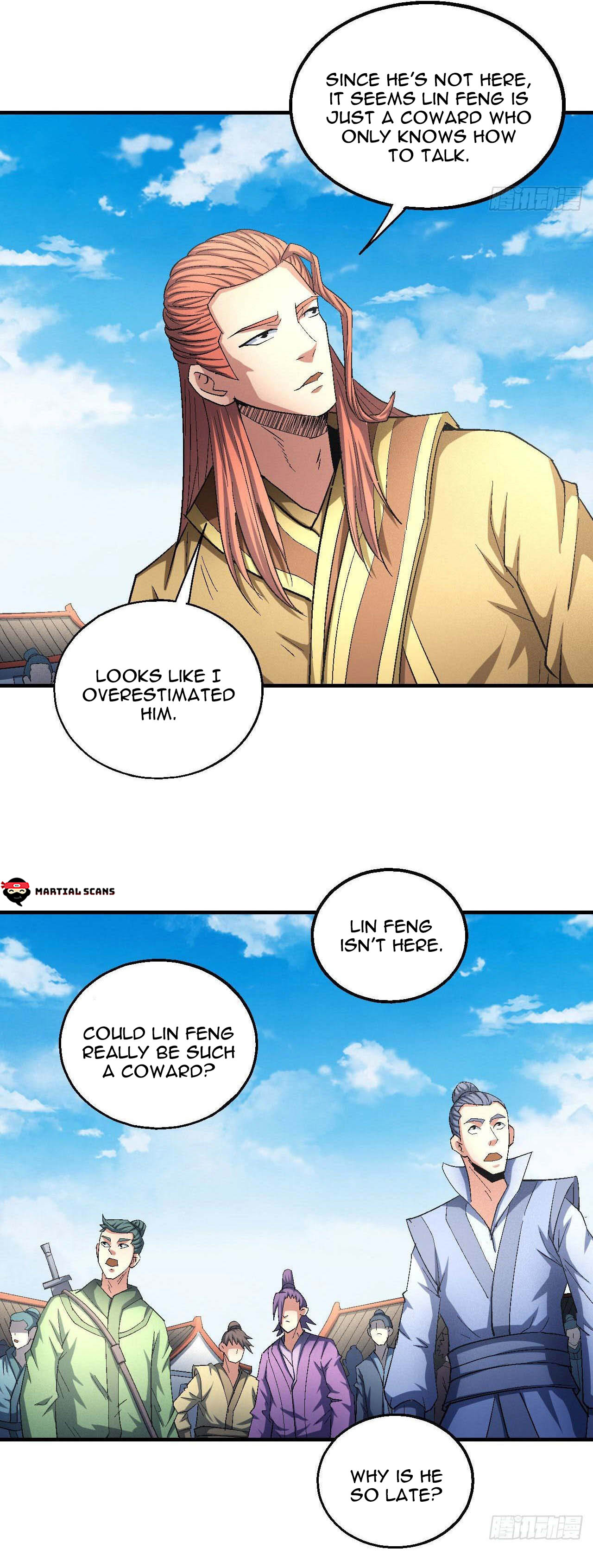 Read God of Martial Arts Manga Online