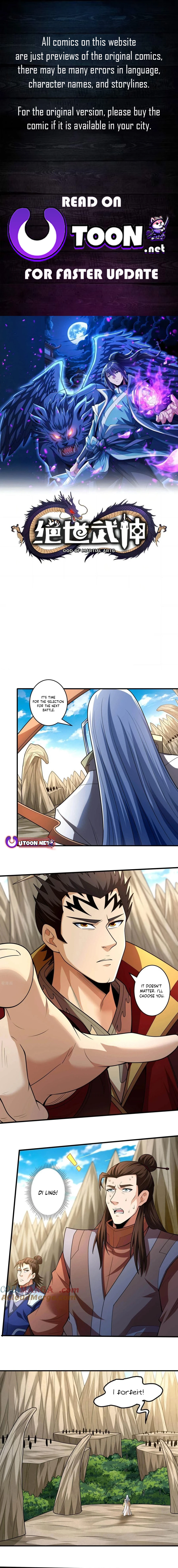 Read God of Martial Arts Manga Online
