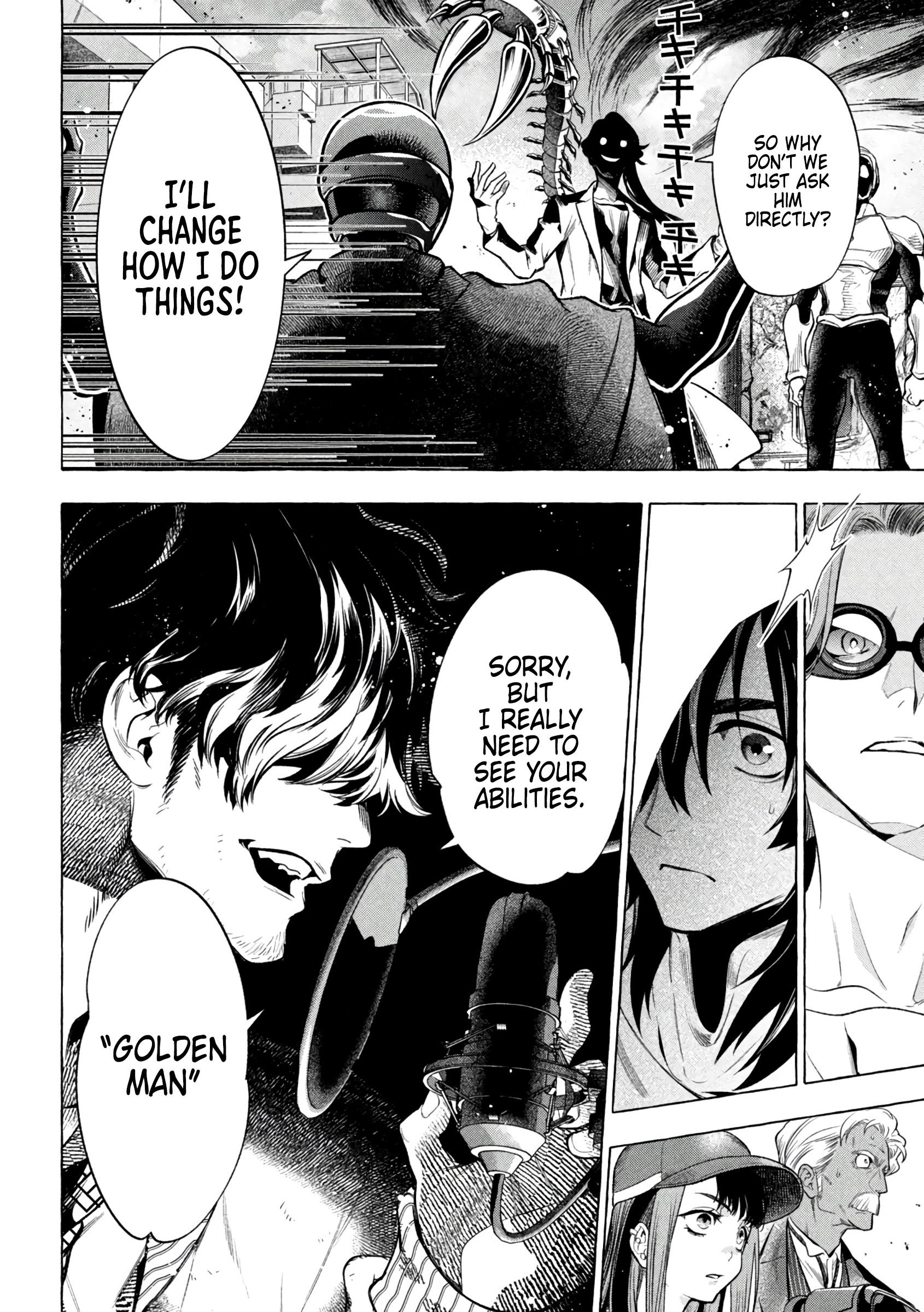 Read Golden Man Manga Online