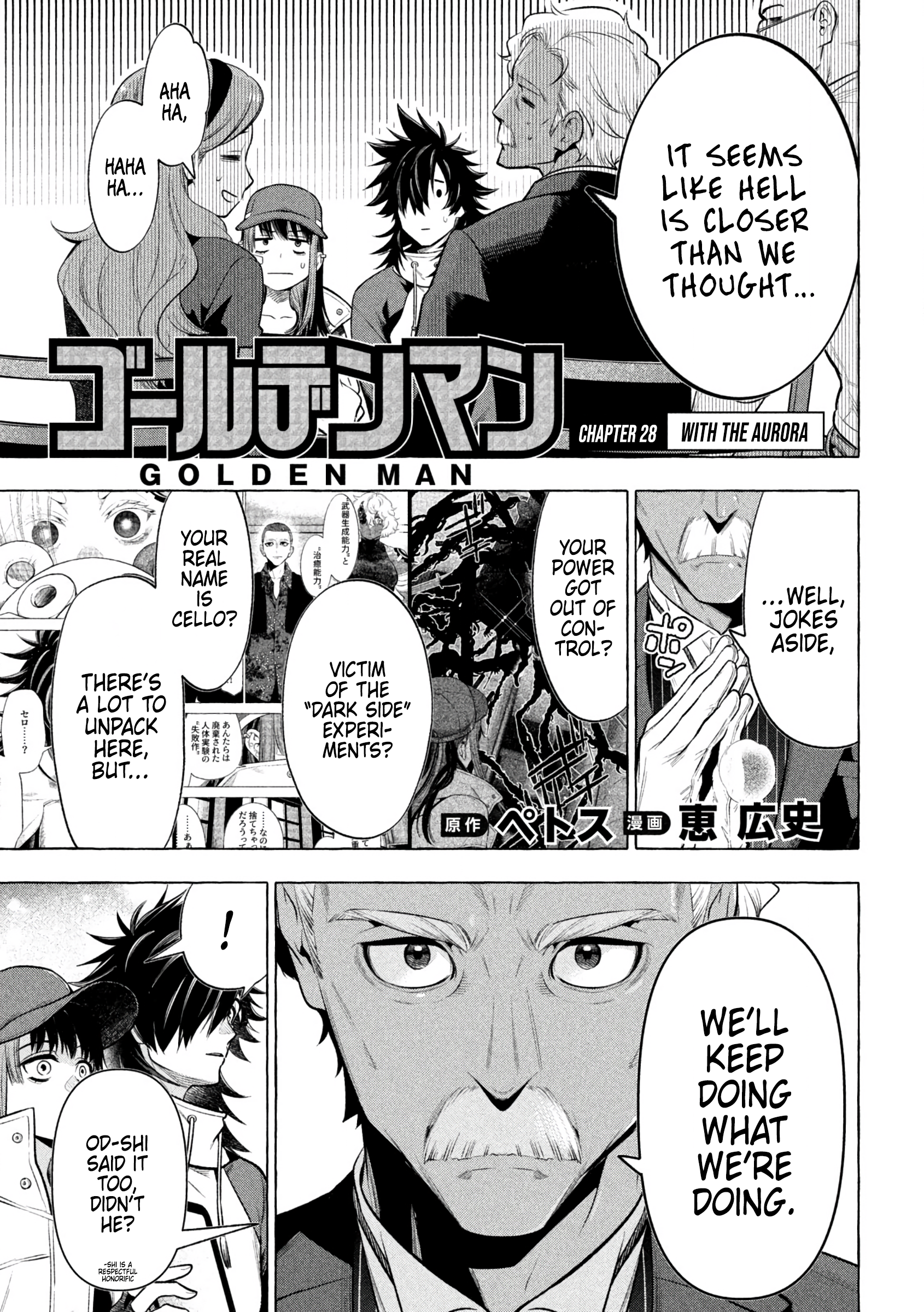 Read Golden Man Manga Online