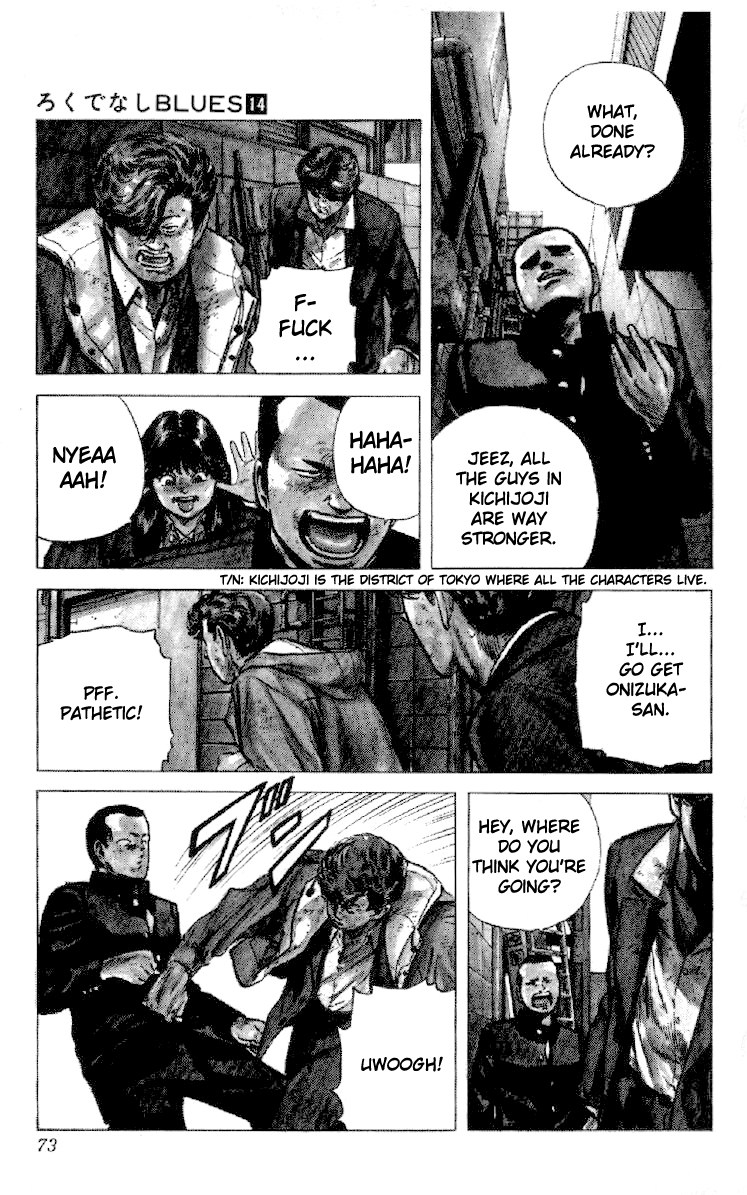 Read Good For Nothing Blues Manga Online