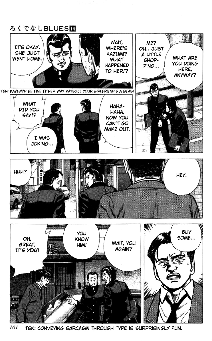 Read Good For Nothing Blues Manga Online