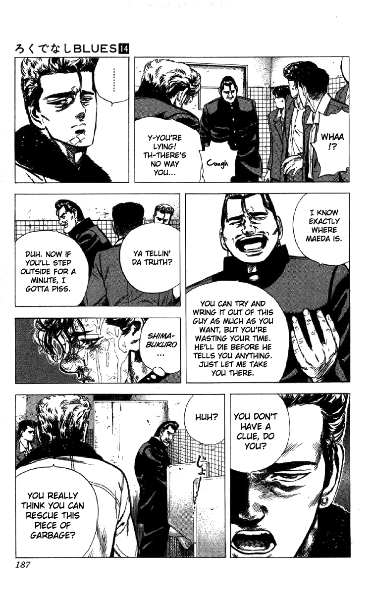 Read Good For Nothing Blues Manga Online