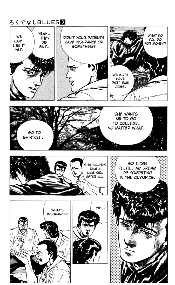 Read Good For Nothing Blues Manga Online