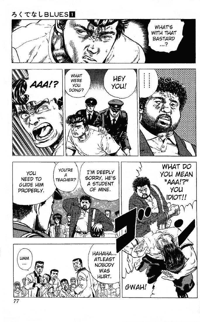 Read Good For Nothing Blues Manga Online