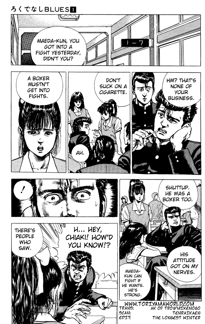 Read Good For Nothing Blues Manga Online