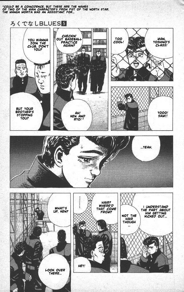 Read Good For Nothing Blues Manga Online