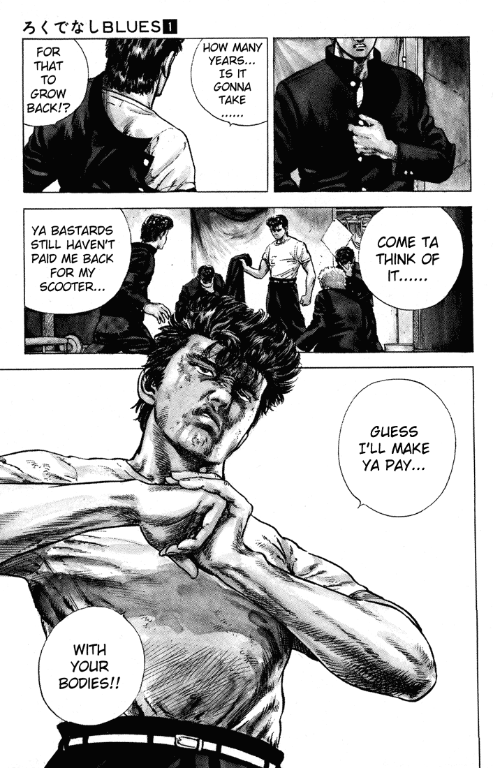 Read Good For Nothing Blues Manga Online