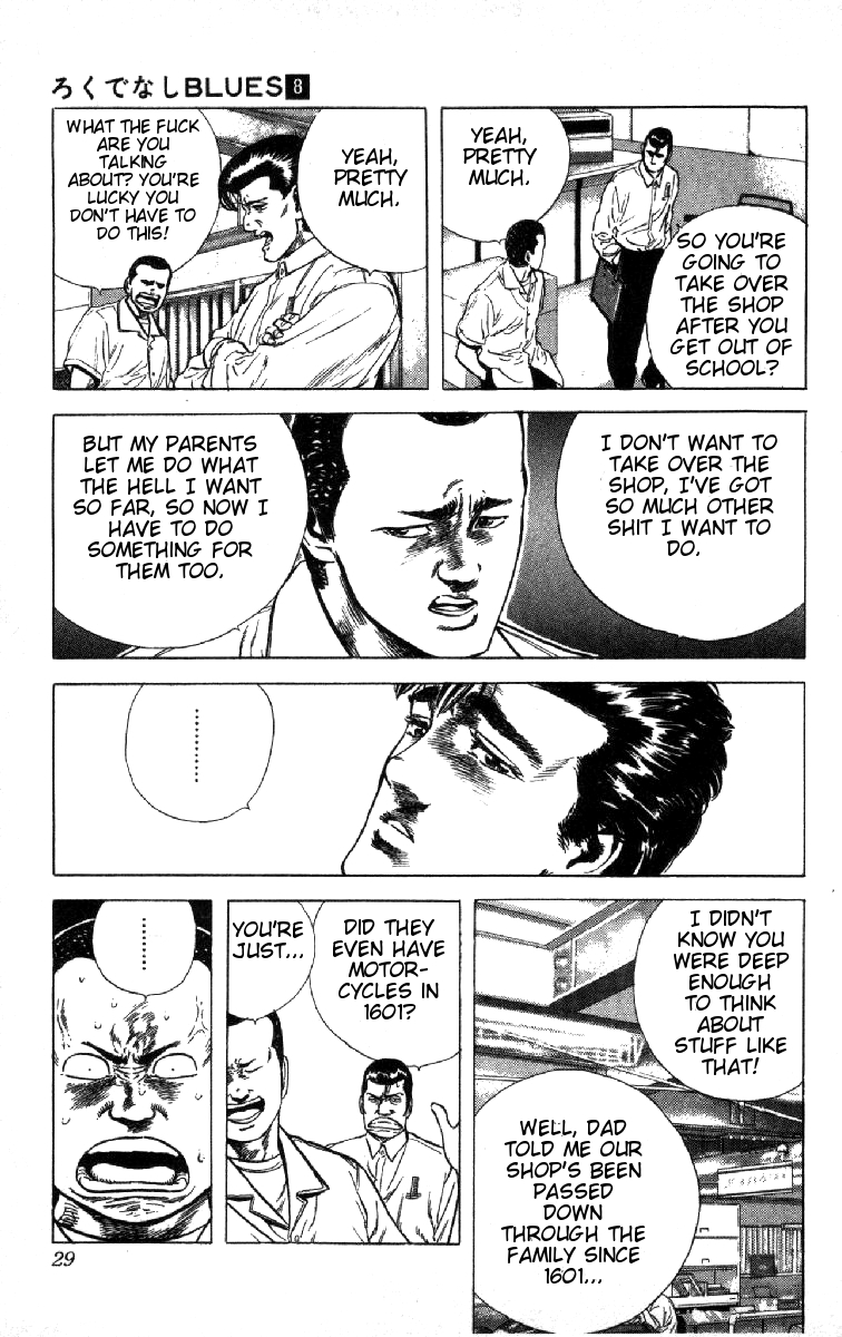 Read Good For Nothing Blues Manga Online