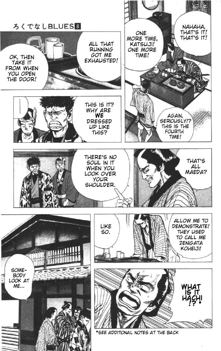 Read Good For Nothing Blues Manga Online
