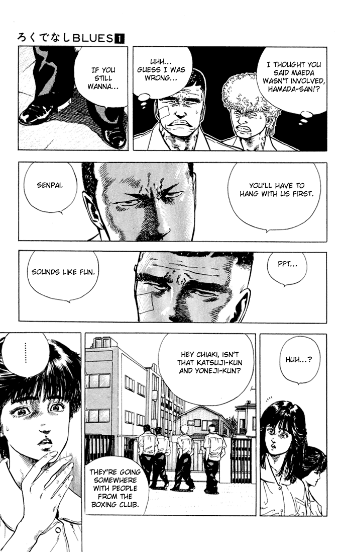 Read Good For Nothing Blues Manga Online