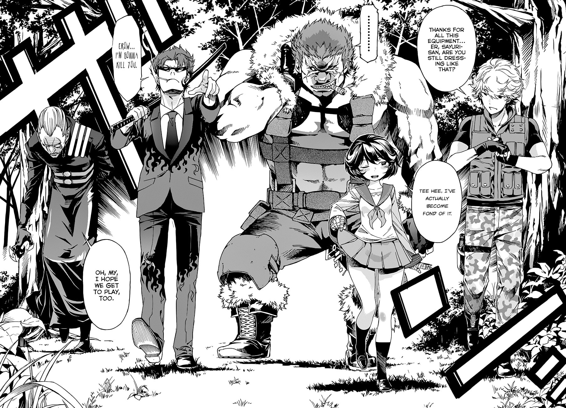 Read Gun x Clover Manga Online