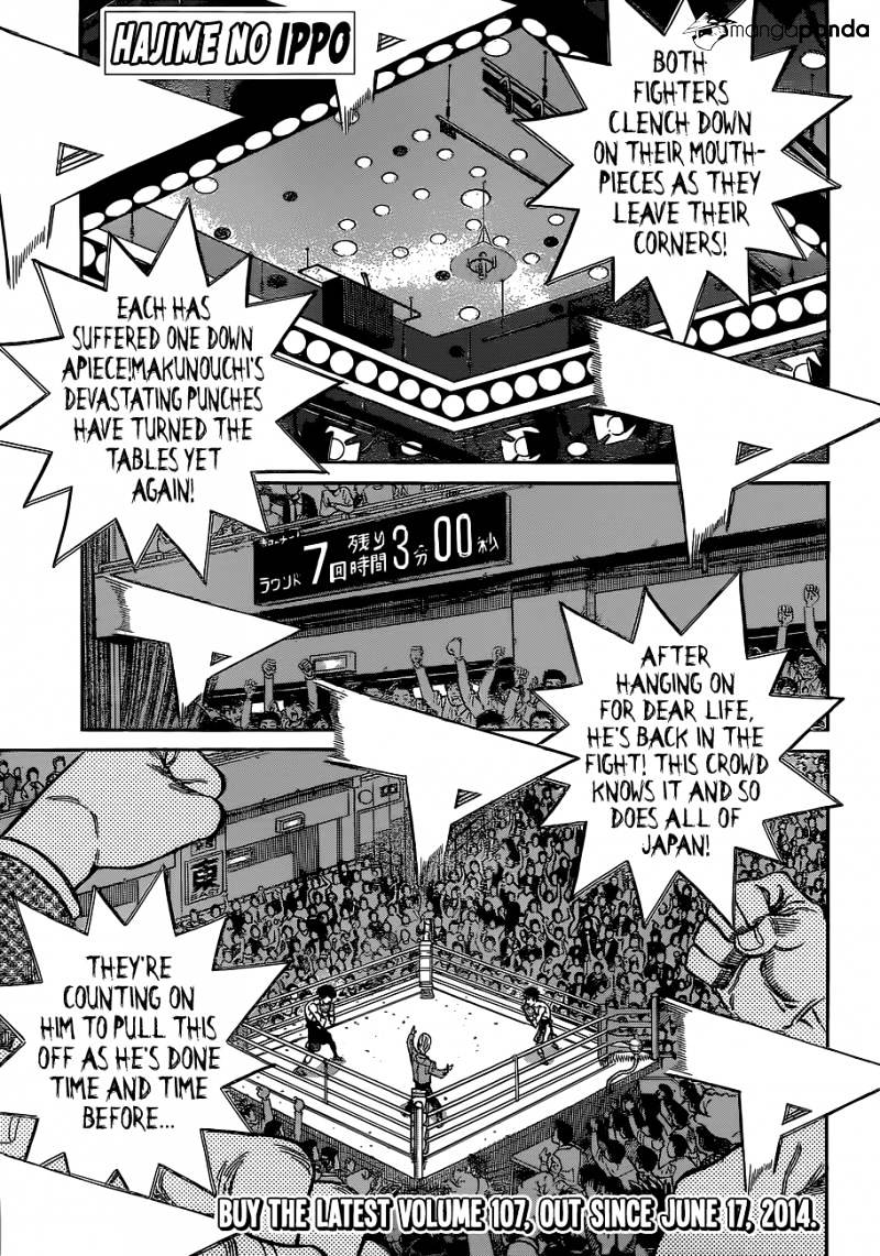 Read Hajime no Ippo Manga Online