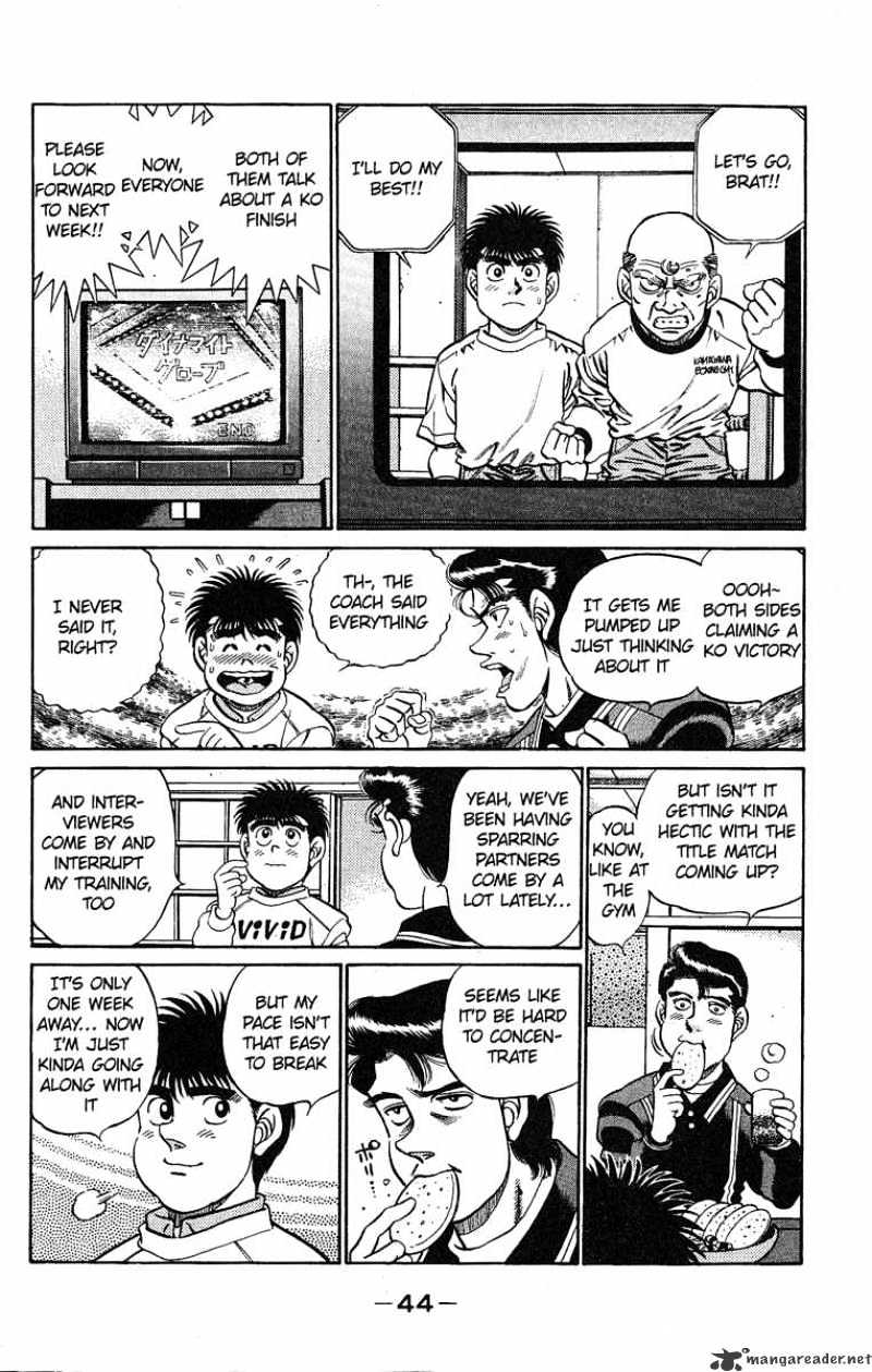Read Hajime no Ippo Manga Online
